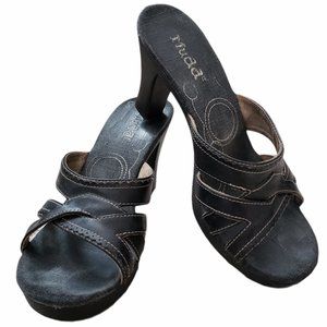 Mudd Black Sandals Sz 9